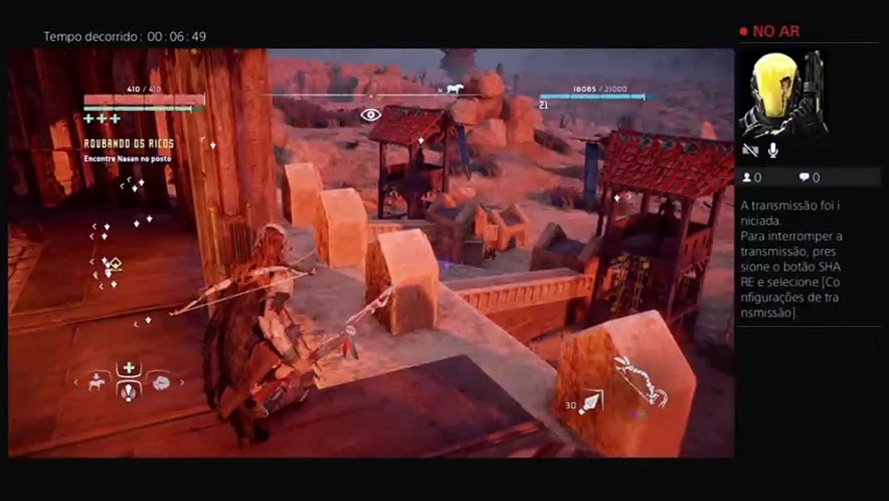 horizon zero dawn roubando dos ricos