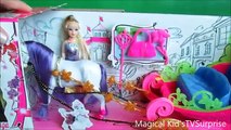 Barbie Dreamtopia Toys - Chelsea Visits Rainbow Princesses and Barbie Rides the Carriage