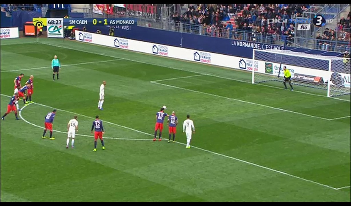 Fabinho Goal HD - Caen 0-2 Monaco - 19.03.2017