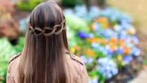 Loop Waterfall Braid Cute Hairstyles