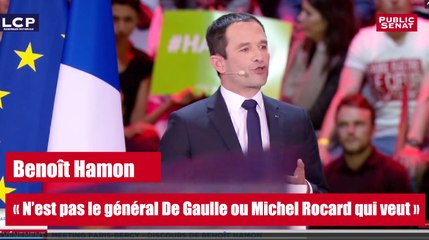 Benoît Hamon : « N’est pas le général De Gaulle ou Michel Rocard qui veut »