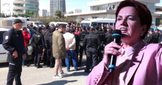 Ülkücü Grup, Meral Akşener'in Konuştuğu Salona Girmek İstedi!
