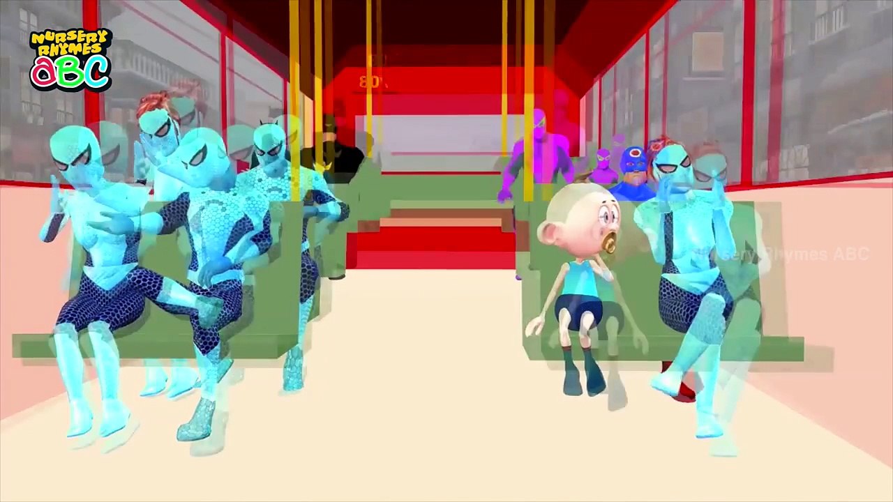 Wheels On The Bus Childrens Nursery Rhymes- Kids & Baby Songs