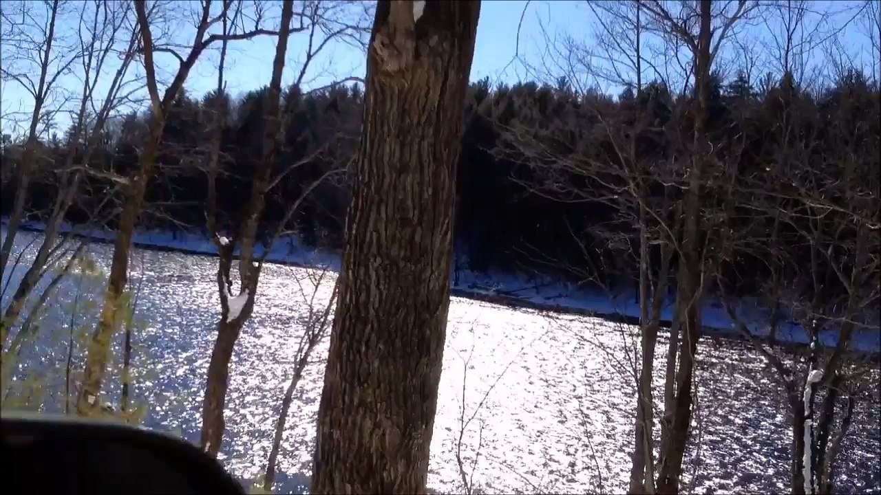 Kennebec River in Late Winter
