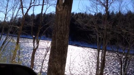 Kennebec River in Late Winter