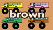 Монстр грузовая машина Школа Автобусы преподавание цвета обучение Цвет имен для Дети и детей младшего возраста