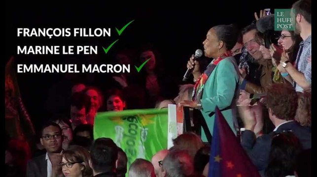 Christiane Taubira dézingue les adversaires de Benoît Hamon sans les nommer