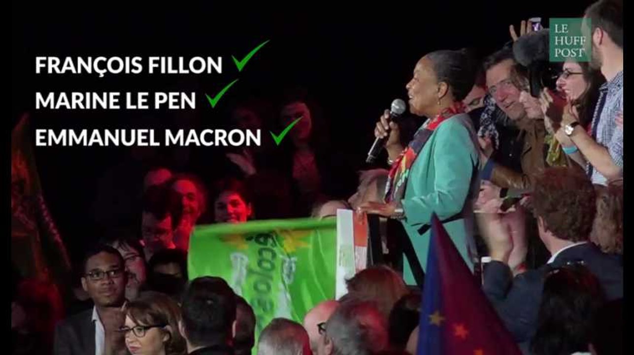 Christiane Taubira dézingue les adversaires de Benoît Hamon sans les nommer