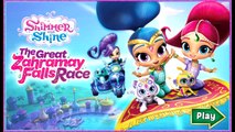 Shimmer and Shine: The Great Zahramay Falls Race - Magic Carpet Racing - Nick Junior Game