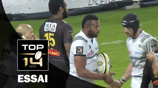 TOP 14 ‐ Essai Seremaia BUROTU (CAB) – La Rochelle-Brive – J21 – Saison 2016/2017