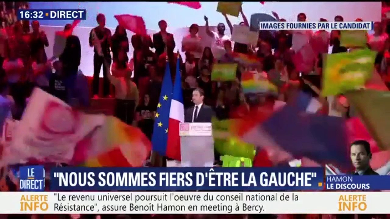 Benoit Hamon : "Omar, David, Jonathan, Sylvie... vous êtes la France"