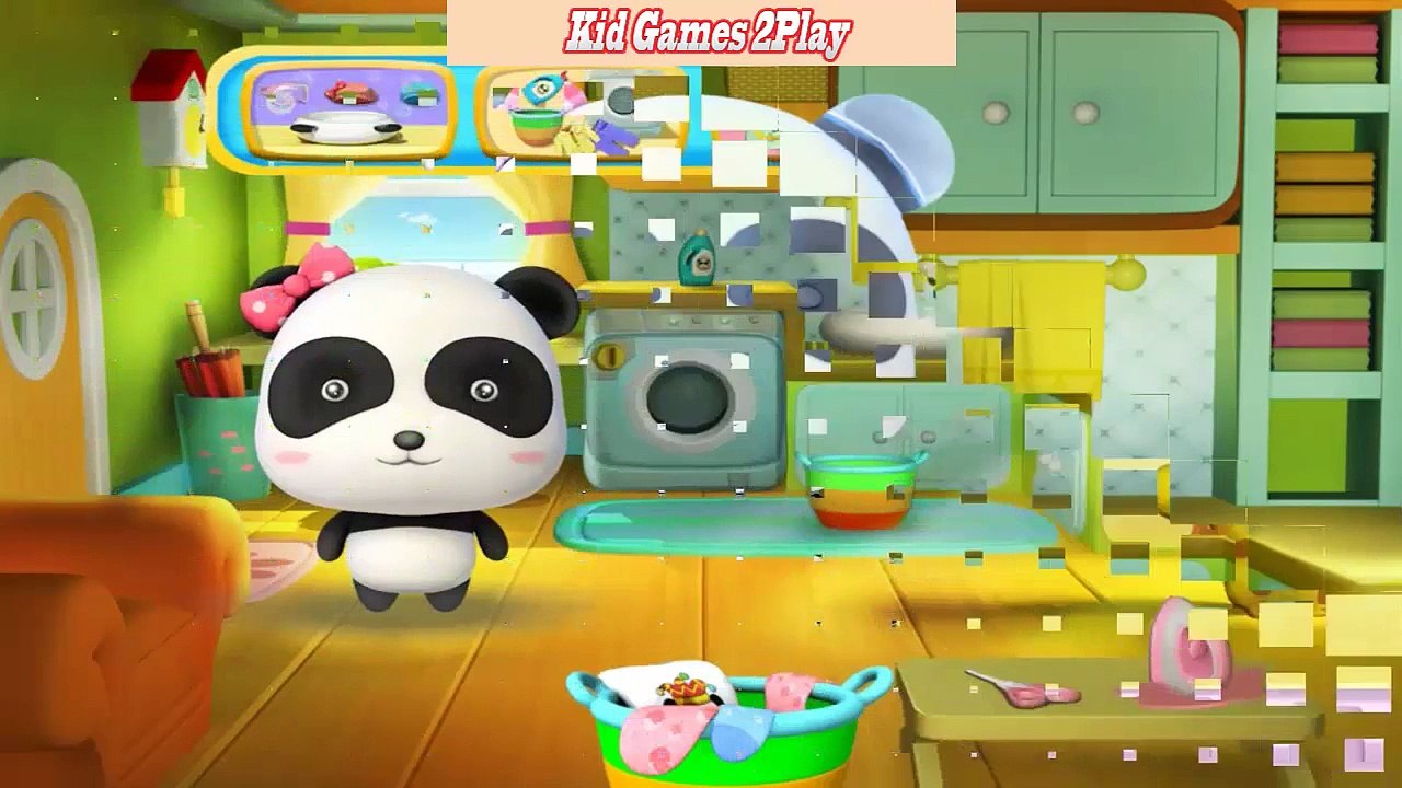 Baby Panda Cleaning Fun - Kids Learn Home Chores | BabyBus Educational Games For Children