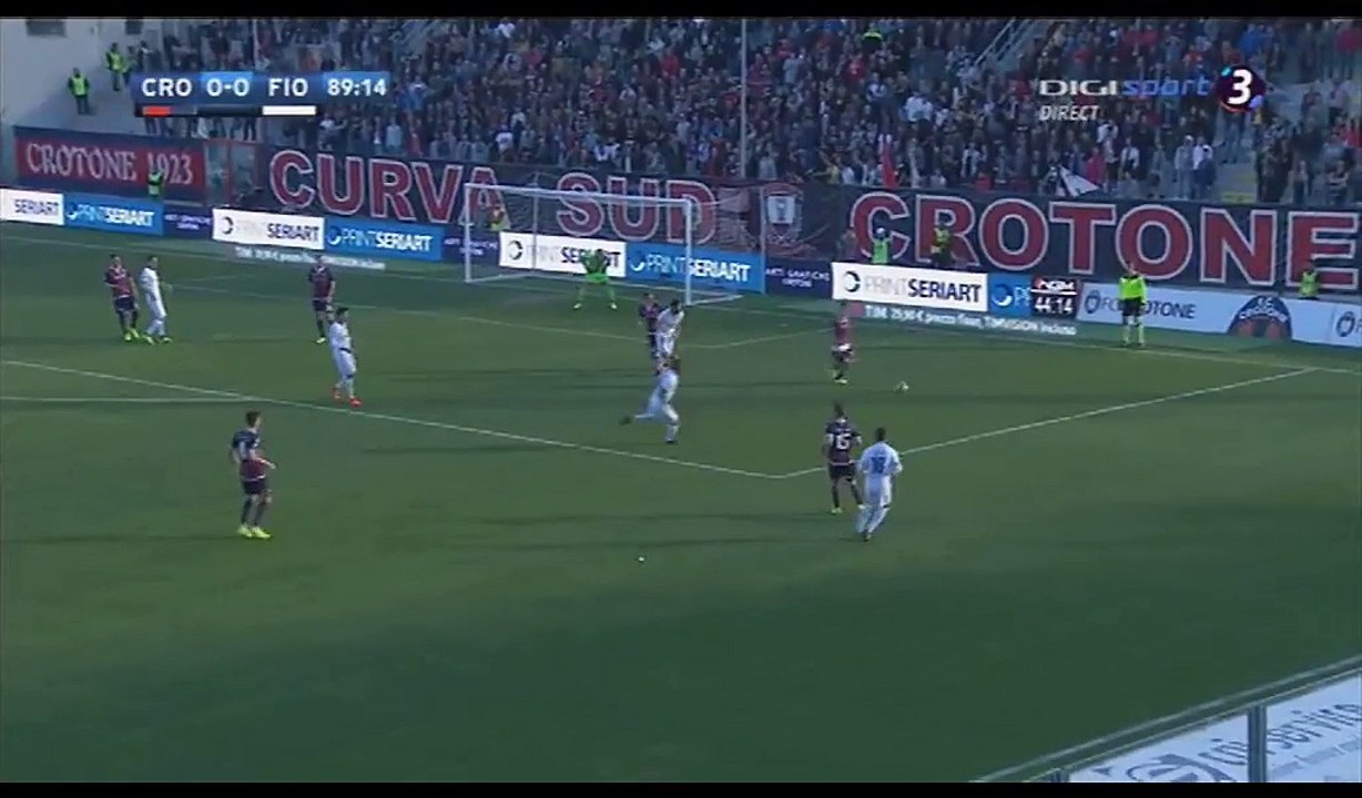 Nikola Kalinic Goal HD - Crotone 0-1 Fiorentina - 19.03.2017