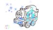 How to Draw Percy the Train as Robin ♦ Thomas and Friends Minis ♦ Drawing and Coloring Les