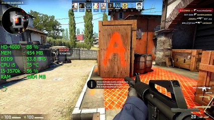 O PODER DO i5-3570k: teste CS:GO MAPA inferno