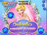 Disney Princess Elsa Anna Rapunzel and Cinderella Makeup Video Games for Girls