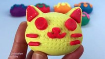 Glitter Playdough Hello Kitty with Star Heart Biscuits Molds Fun and Creative for Kids