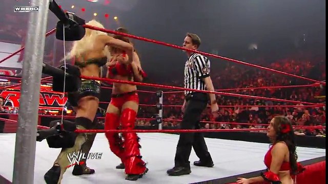 Raw Brie Bella vs. Maryse - Divas Championship Tournament