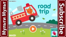 Sago Mini Road Trip : CAR WASH Fire Truck and Monster Truck Cars Top Apps for Kids