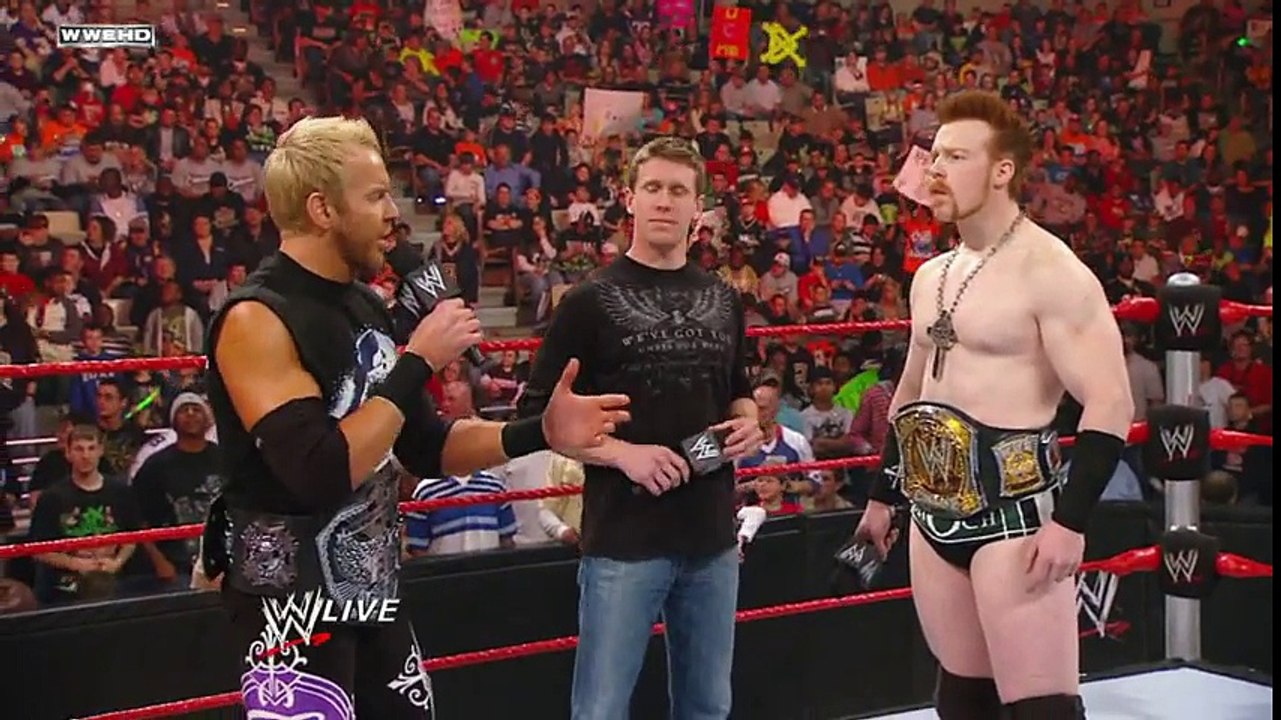 Raw  Christian vs. Sheamus