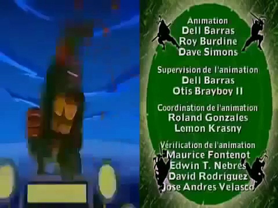 Tortues Ninja TMNT Saison 1 Episode 10 Shredder Se Déchaîne 1 ★