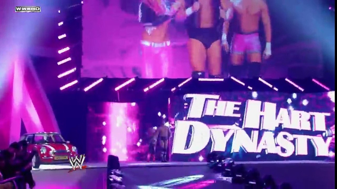 Raw  David Hart Smith vs. The Miz
