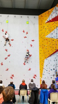 Championnat de Normandie escalade de vitesse à Dieppe 18 mars 2017