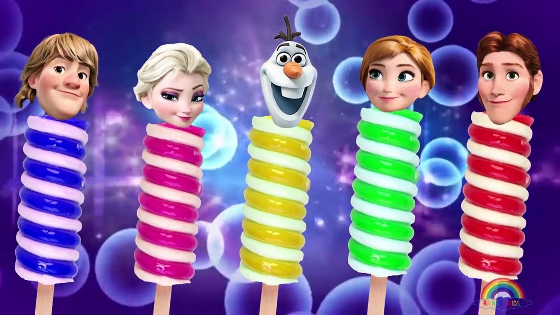 Rainbow Kids - Finger Family Song