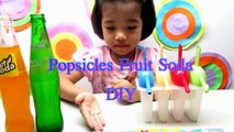 TRAFFIC LIGHT POPSICLE - Ice lolly - healthy kids frozen fruit ice block pop with strawber