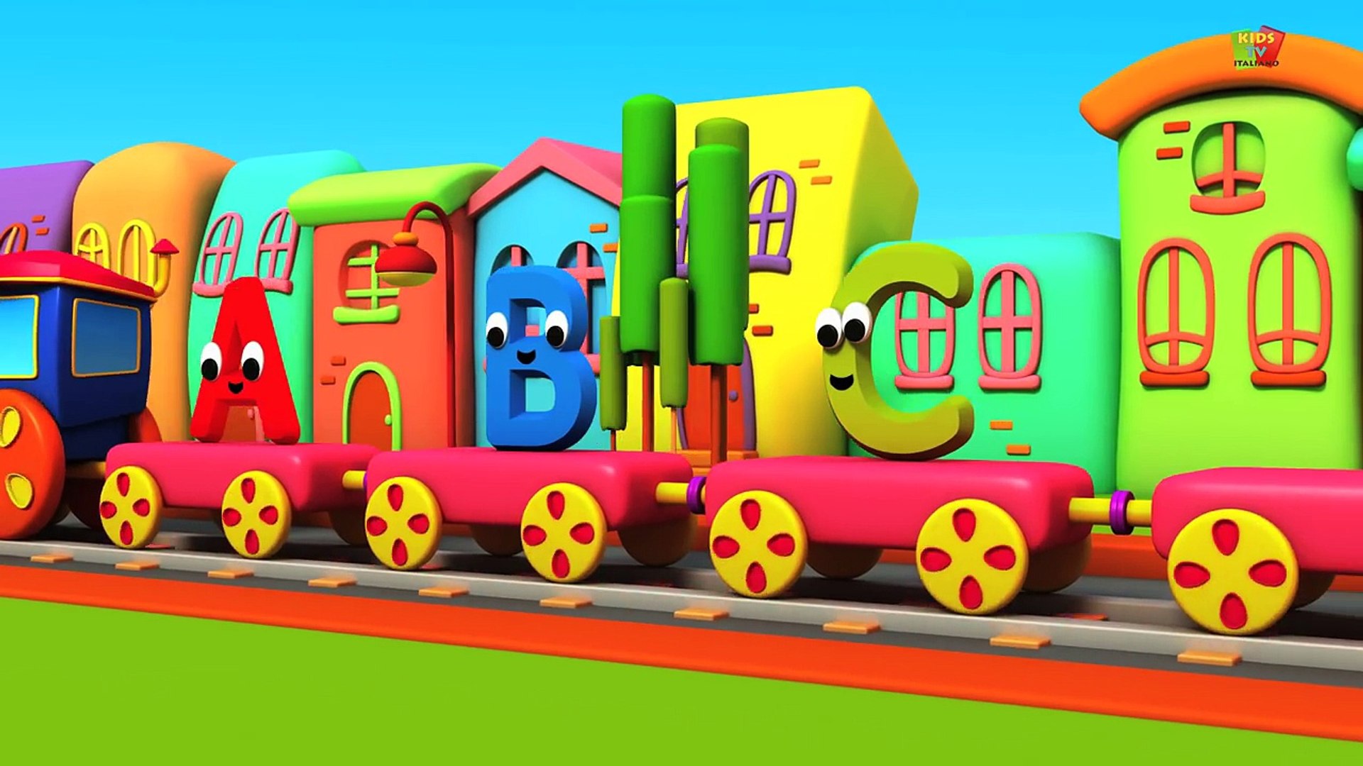 ⁣Азбука Приключение алфавит боб Иллинойс Иллинойс Дети в поезд поезд |