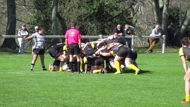 Stade Montois rugby féminin 34 - 10 Stade Poitevin Rugby 2ème essai Margaux Auvinet