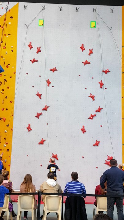 Championnat de Normandie escalade de vitesse à...