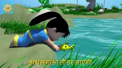 Akkad Bakkad Bambe Bo Hindi Poem | Top 10 Action Songs | Nursery Rhymes Collection In Hind