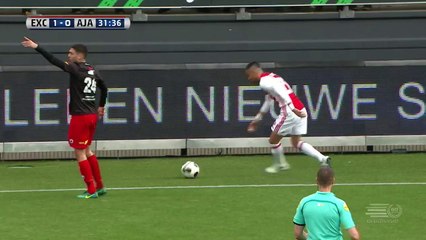 Justin Kluivert scores first professional goal for Ajax