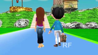 Jack and Jill Went Up The Hill | 3D Animation English Nursery Rhyme for Children | Kids Songs