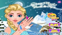 FROZEN -Full Game for Kids- Elsa Nails Heal Spa Hi guys! I know what your thinking, hallow
