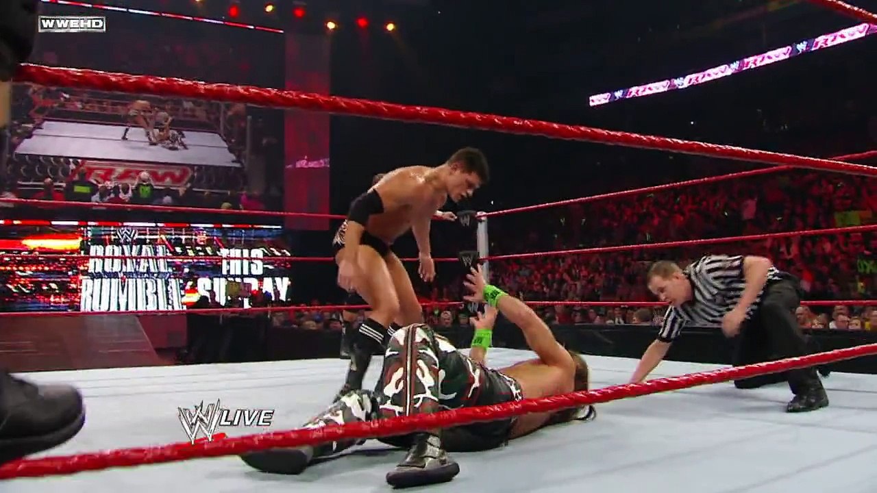 Raw  DX vs. The Legacy