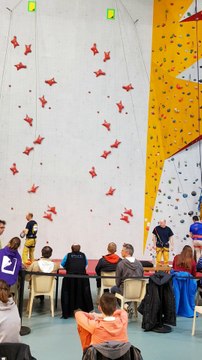 Championnat de Normandie escalade de vitesse à Dieppe 18 mars 2017