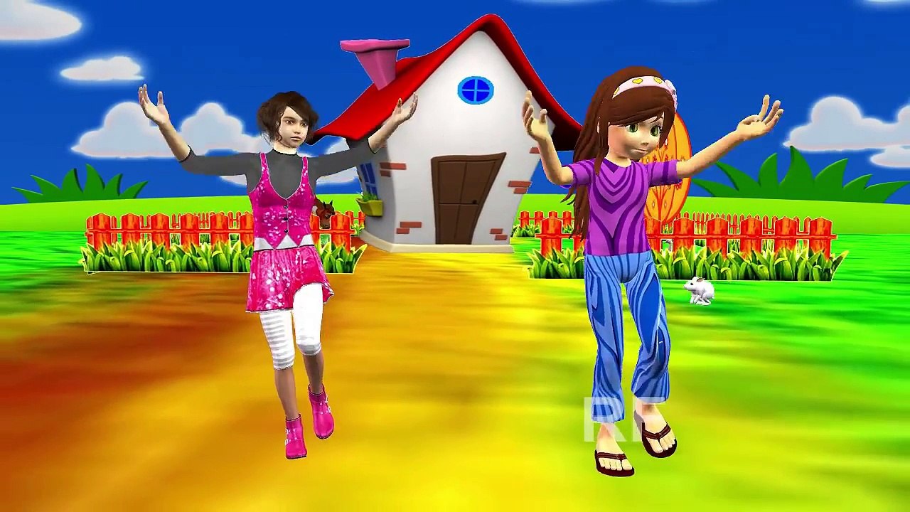 Two little hands to clap clap clap - 3D Animation English Nursery rhymes for children