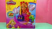 Play Doh princess Rapunzel deutsch - Haare kneten (Demo Teil 1) Disney Prinzessin Hair Des