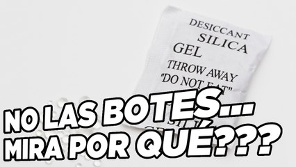 Has tirado estas Bolsitas a la Basura? no lo harás más cuando te enteres para que sirve!