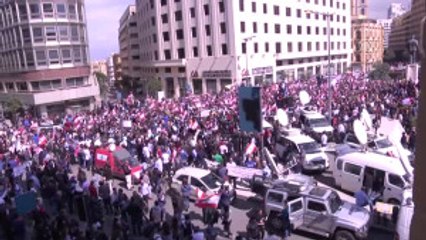 Lübnan'da Vergi ve Yolsuzluk Protestosu