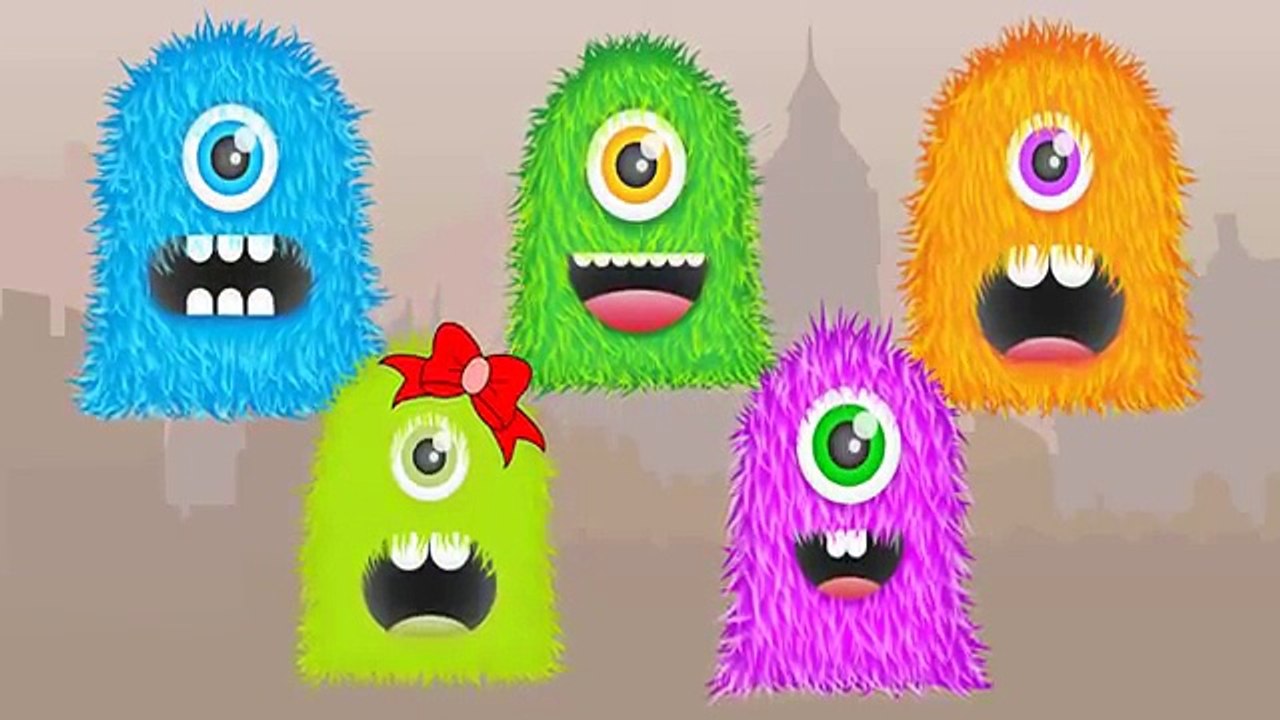 Finger Family Song with Monsters – Kids Nursery Rhymes from Fun Finger Family
