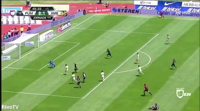 Oribe Peralta Goal HD - U.N.A.M.- Pumas	0-2	Club America 19.03.2017