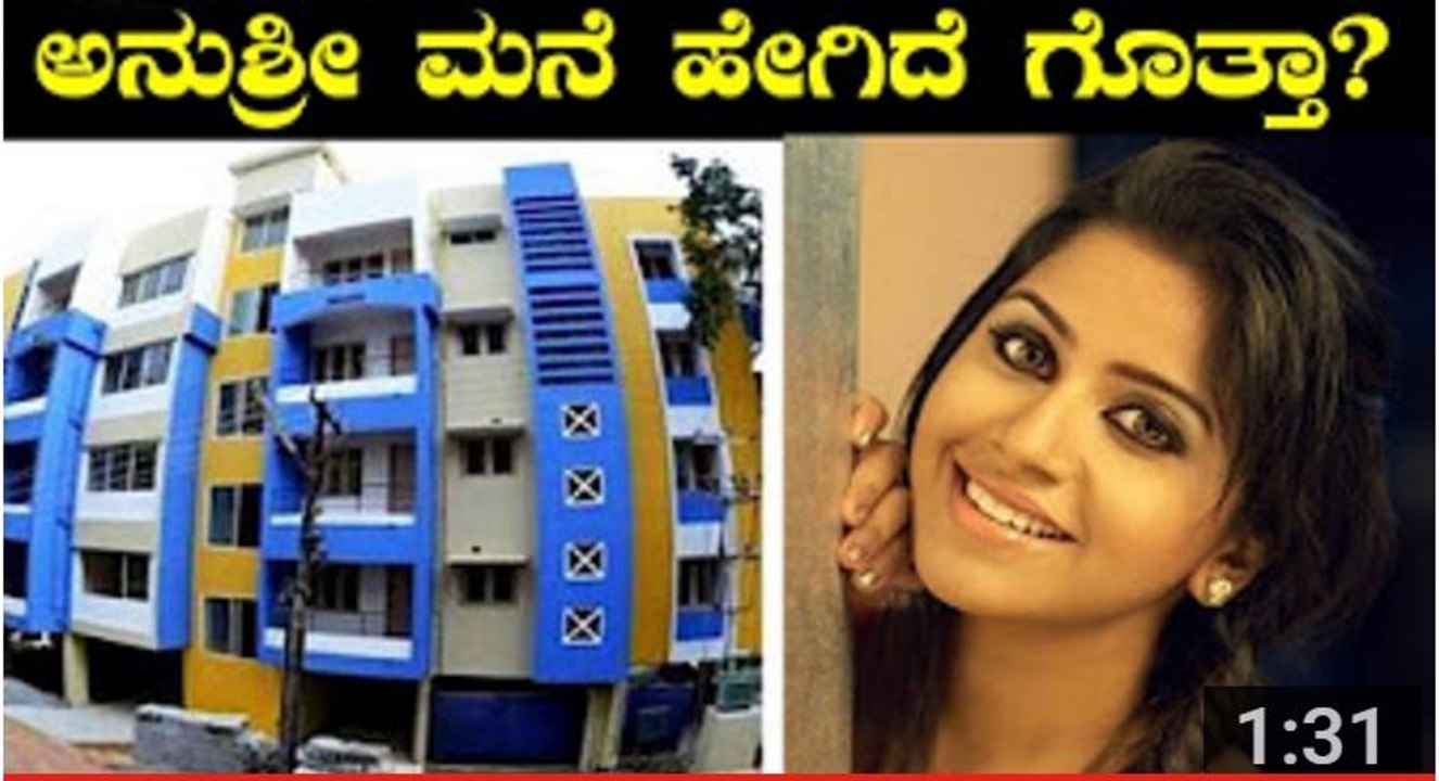 1326px x 720px - Kannada Anchor Anushree House Inauguaration and Inside View - YouTube -  video Dailymotion