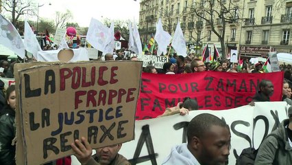 Manifestation à Paris contre les "violences policières"