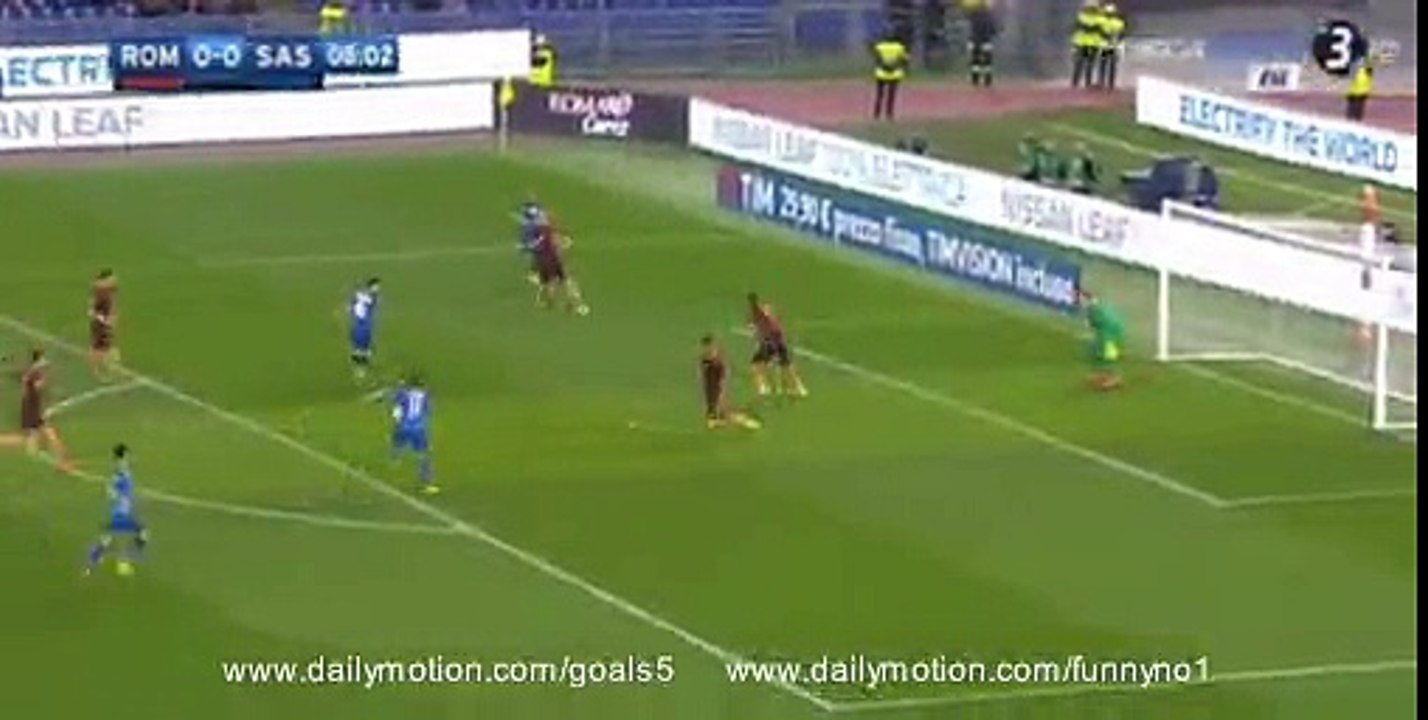 Gregoire Defrel Goal AS Roma 0 - 1 Sassuolo Serie A 19-3-2017