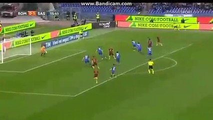 Leandro Paredes Great Goal HD - AS Roma 1-1 Sassuolo - Serie A -19.03.2017 HD