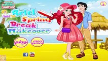 Cartoon game. DISNEY PRINCESS - Ariel Prom Shopping. Full Episodes in English 2016