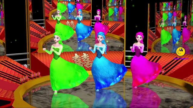 Colors Frozen Elsa Mermaid Finger Family Songs For Babies | Frozen Rainbow Colors Nursery